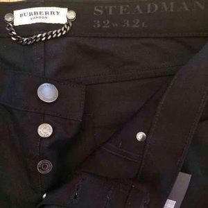 Brand new w tags. Mens Burberry black pants